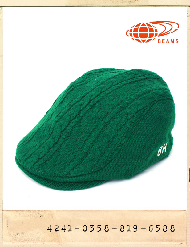 BEAMS KNIT HUNTING CAP/빔스 니트 헌팅캡(재입고)