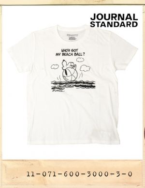 JOURNAL STANDARD X VINTAGE PEANUTS COLLABORATION CHARACTER TEE/저널스탠다드 X 빈티지피넛츠 콜라보레이션 캐릭터티