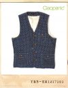 CIAOPANIC DOT DENIM POCKET VEST/챠오패닉 도트데님 포켓베스트