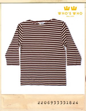 WHO'S WHO GALLERY DART BORDER CAPRI TEE/후즈후갤러리 다트보더 7부티