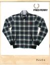 FRED PERRY JAPAN HERRINGBONE KNIT CHECK JUMPER/프레드페리재팬 헤링본 니트체크점퍼