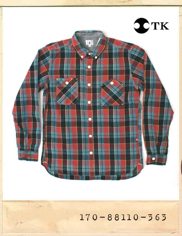 TK MADRAS CHECK SHIRTS/티케이 마드라스 체크셔츠