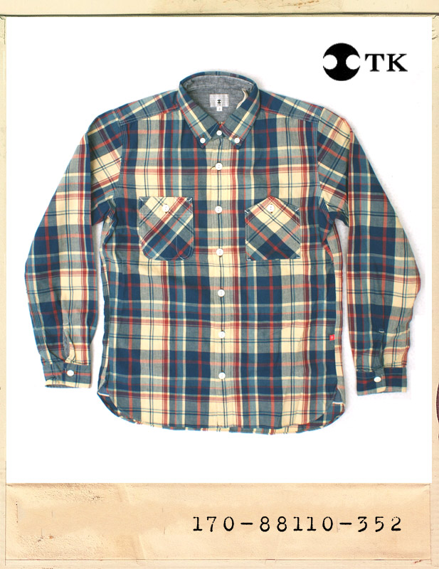 TK MADRAS CHECK SHIRTS/티케이 마드라스 체크셔츠