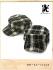 R.NEWBOLD WOOL CHECK WORK CAP/알뉴볼드 울 체크 워크캡