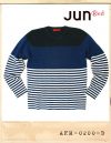 JUNred TWO-TONE STRIPE KNIT/준레드 투톤 스트라이프 니트