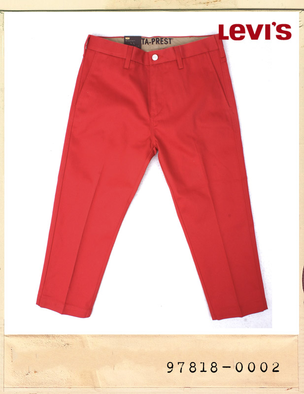 LEVI'S JAPAN 508 STA-PREST CROPPED PANTS/리바이스재팬 508 스타프레스트 크롭트팬츠