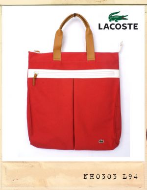 LACOSTE JAPAN VERTICAL TOTE BAG/라코스테재팬 버티컬 토트백