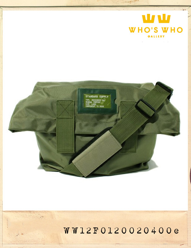 WHO'S WHO GALLERY MILITARY SHOULDER BAG/후즈후갤러리 밀리터리 숄더백