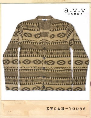 a.v.v ETHNIC PATTERN COTTON CADIGAN/a.v.v 에스닉패턴 코튼가디건