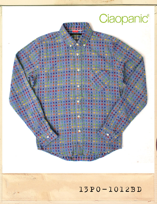 Ciaopanic MULTI COLOR WOVEN SHIRTS/챠오패닉 멀티컬러 우븐셔츠