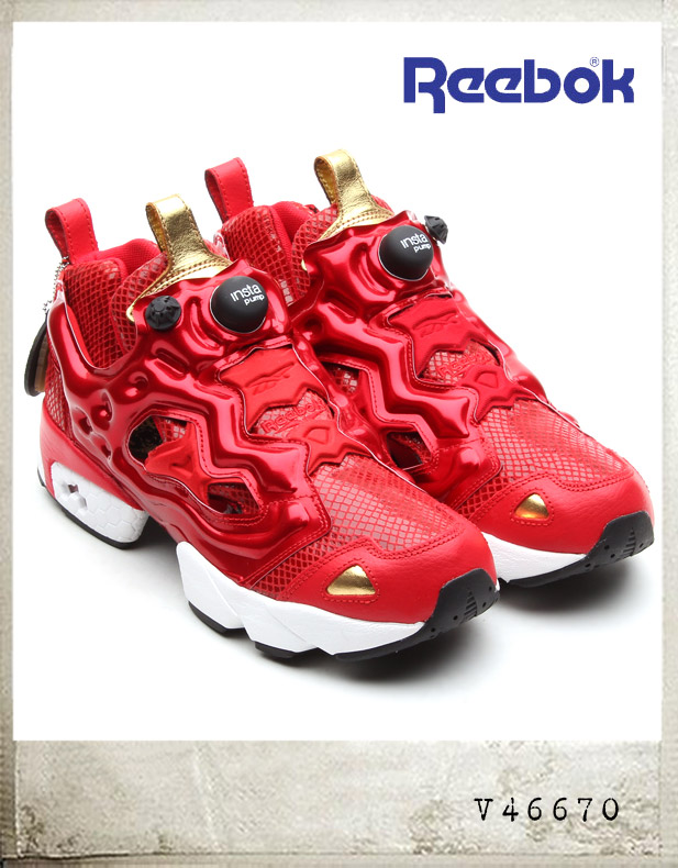 REEBOK JAPAN INSTA PUMP FURY "YEAR OF SNAKE"/리복재팬 레드 스네이크퓨리 V46670