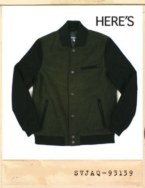 HERE'S WOOL STADIUM JUMPER/히어즈 모직 스타디움점퍼