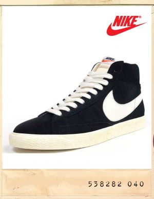 NIKE JAPAN BLAZER MID PRM VNTG SUEDE/나이키재팬 블레이져미드 프리미엄 빈티지 스웨이드 538282-040