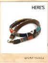 HERE'S ETHNIC LEATHER BRACELET/히어즈 에스닉 레더 팔찌