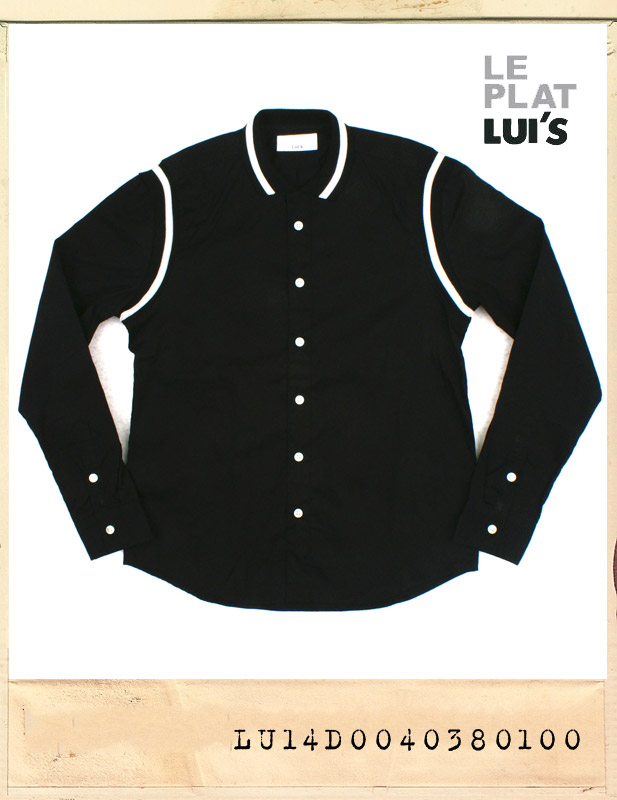 Lui'S KNIT PATCH SHIRTS/루이스 니트패치셔츠