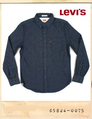 Levi's JAPAN STITCH PATTERN POCKET SHIRTS/리바이스재팬 스티치패턴 포켓셔츠