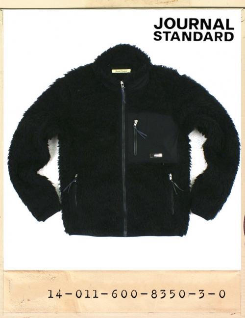 JOURNAL STANDARD BOA FUR FLEECE JACKET/저널스탠다드 보아털 후리스자켓(재입고)