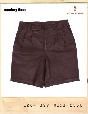 MONKEY TIME SHEEPSKIN SHORT PANTS/몽키타임 양가죽 숏팬츠