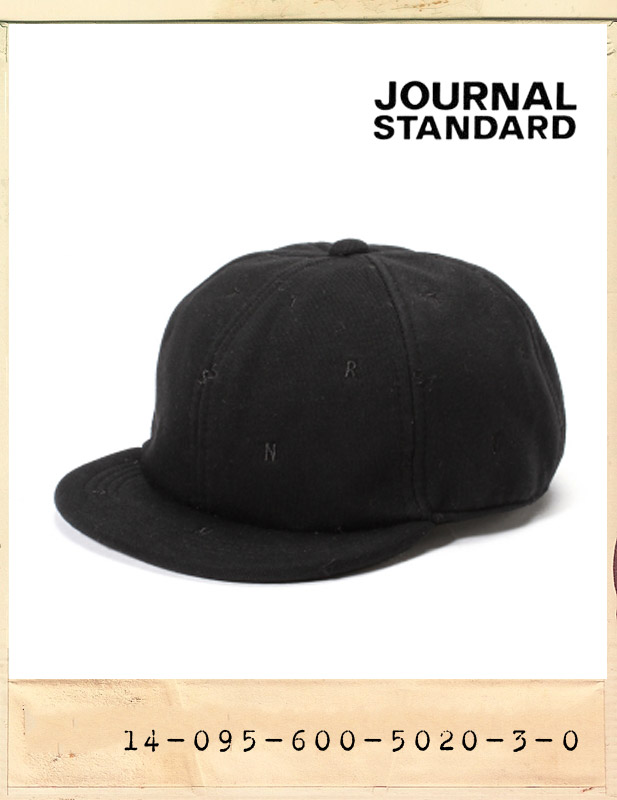 JOURNAL STANDARD NEEDLE-WORK SHORT CAP/저널스탠다드 자수 숏챙캡(3차재입고)