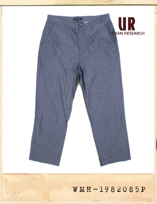 URBAN RESEARCH DOT JACQUARD 9s PANTS/어반리서치 도트 쟈카드 9부팬츠