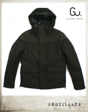 GLOBAL WORK WOOL HOOD JACKET/글로벌워크 울 후드자켓