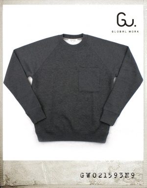 GLOBAL WORK QUILTING RAGLAN POCKET TEE/글로벌워크 퀼팅 라글란 포켓티