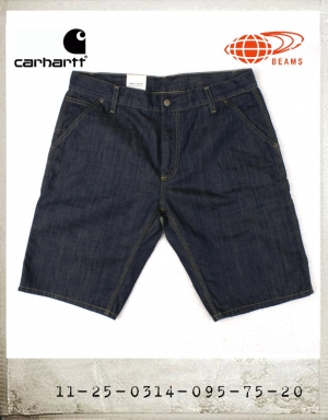 carhartt by BEAMS LINCOLN SINGLE KNEE SHORT PANTS/칼하트재팬 링컨 싱글 니 숏팬츠