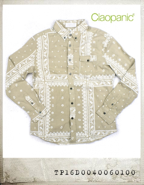 Ciaopanic PAISLEY LINEN SHIRTS/챠오패닉 페이즐리 린넨셔츠