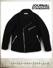 JOURNAL STANDARD BOA FUR RIDERS JACKET/저널스탠다드 보아털 라이더스자켓