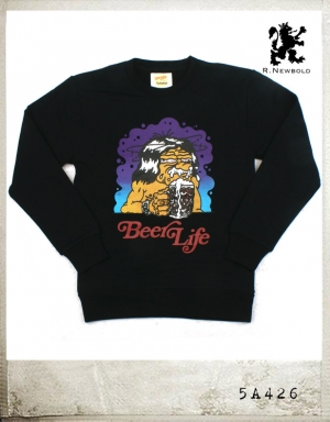 R.NEWBOLD PRINT CREWNECK TEE/알뉴볼드 프린트 크루넥티