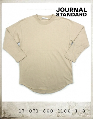 JOURNAL STANDARD OVERSIZE 7s TEE/저널스탠다드 오버사이즈 7부티