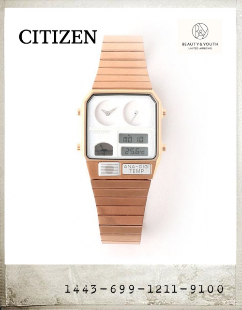 BEAUTY&YOUTH X CITIZEN ANA-DIGI TEMP/비유티앤유스 X 시티즌 아나디지템프 (재입고)