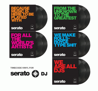 [10인치 세라토 바이닐] Serato Performance Series Pair