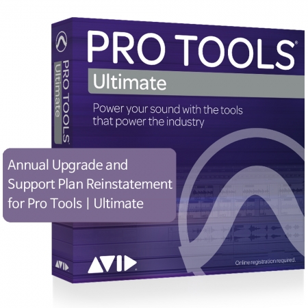 [Avid Pro Tools] Avid Annual Upgrade and Support Plan Reinstatement for Pro Tools | Ultimate