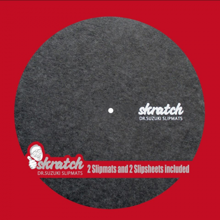 [12인치 슬립매트]  Dr. Suzuki SKRATCH 12inch slipmats