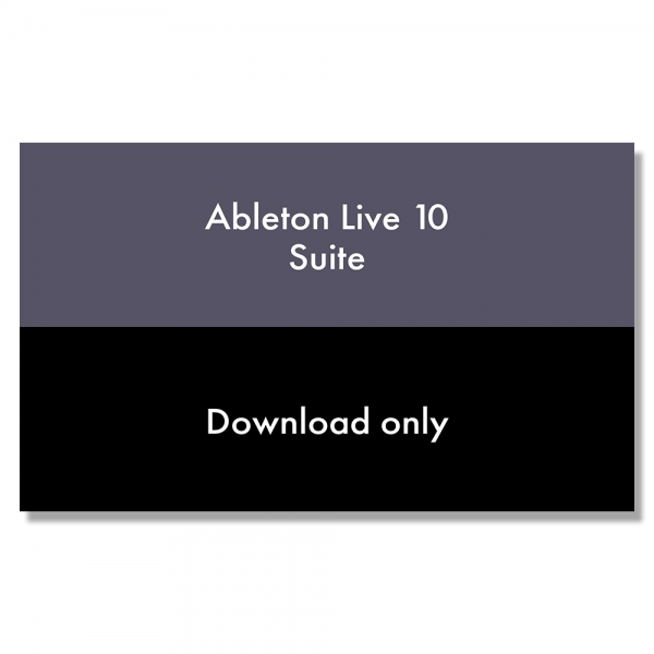 [DAW] Ableton LIVE 10 SUITE EDITION (ESD) (88171)