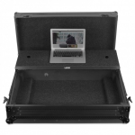 [플라이트 케이스] UDG Ultimate Flight Case Pioneer XDJ-RX2 Black MK3 Plus (Laptop Shelf + Wheels)