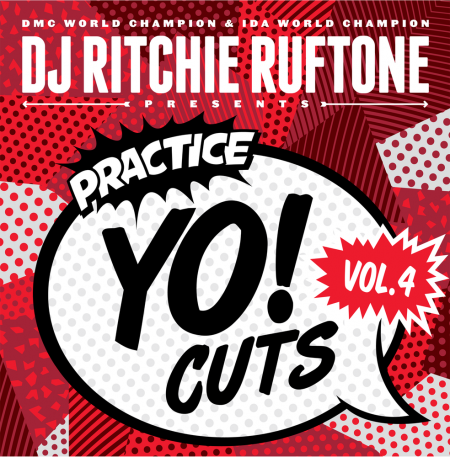 [12인치 배틀 바이닐] DJ Ritchie Ruftone - Practice Yo! Cuts Vol.4 Limited Edition 12