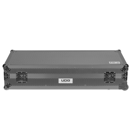 [플라이트 케이스] UDG Ultimate Flight Case Set Multi Format Turntable Battle & 10"/12" Mixer Black Plus (Laptop Shelf + Wheels) [U91050BL]