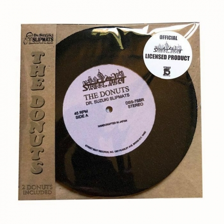 [7인치 슬립매트] Dr. Suzuki - The Donuts [DSS-7SBR STEREO] Black