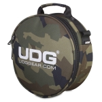 [헤드폰 케이스] UDG Ultimate DIGI Headphone Bag Black Camo Orange Inside