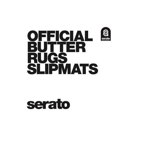 [7인치 슬립매트] Serato Official Butter Rugs Slipmat 7inch pair