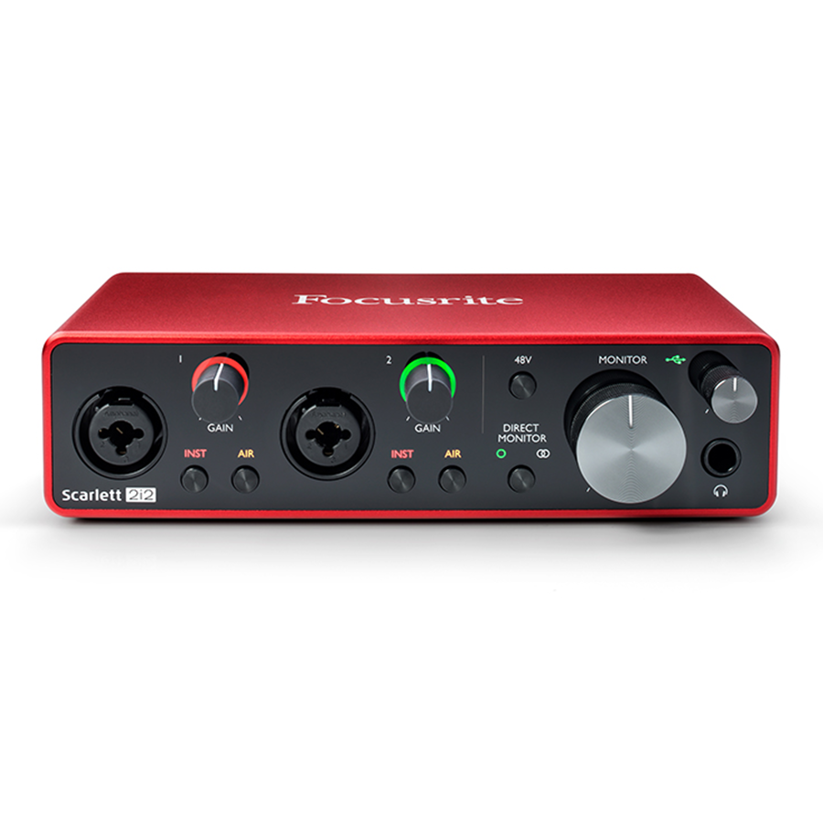 [오디오 인터페이스] Focusrite Scarlett 2i2 USB 3세대