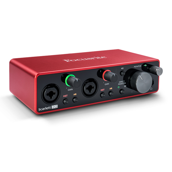 [오디오 인터페이스] Focusrite Scarlett 2i2 USB 3세대