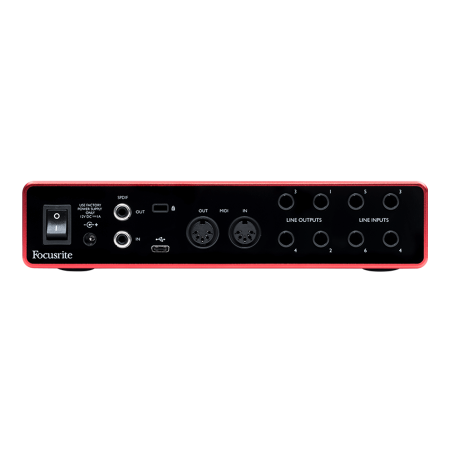 [오디오 인터페이스] Focusrite Scarlett 8i6 USB 3세대