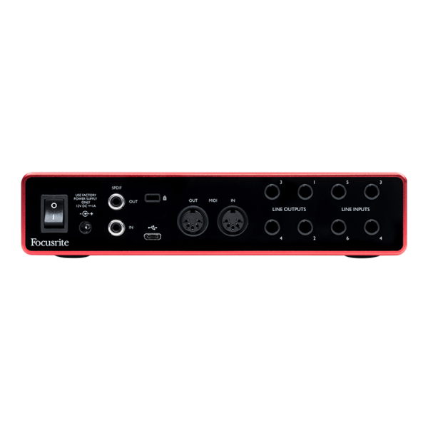 [오디오 인터페이스] Focusrite Scarlett 8i6 USB 3세대