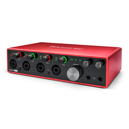 [오디오 인터페이스] Focusrite Scarlett 18i8 USB 3세대