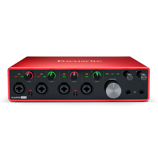 [오디오 인터페이스] Focusrite Scarlett 18i8 USB 3세대