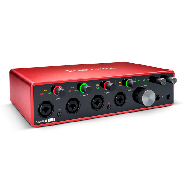 [오디오 인터페이스] Focusrite Scarlett 18i8 USB 3세대