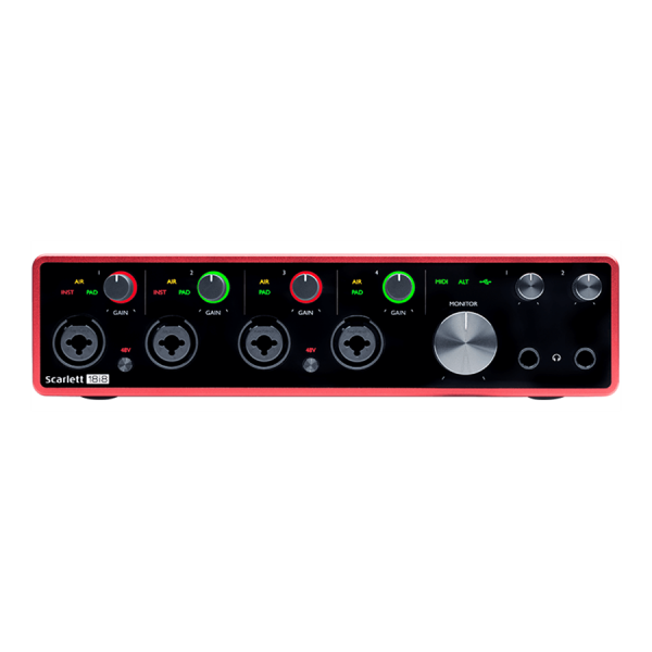 [오디오 인터페이스] Focusrite Scarlett 18i8 USB 3세대